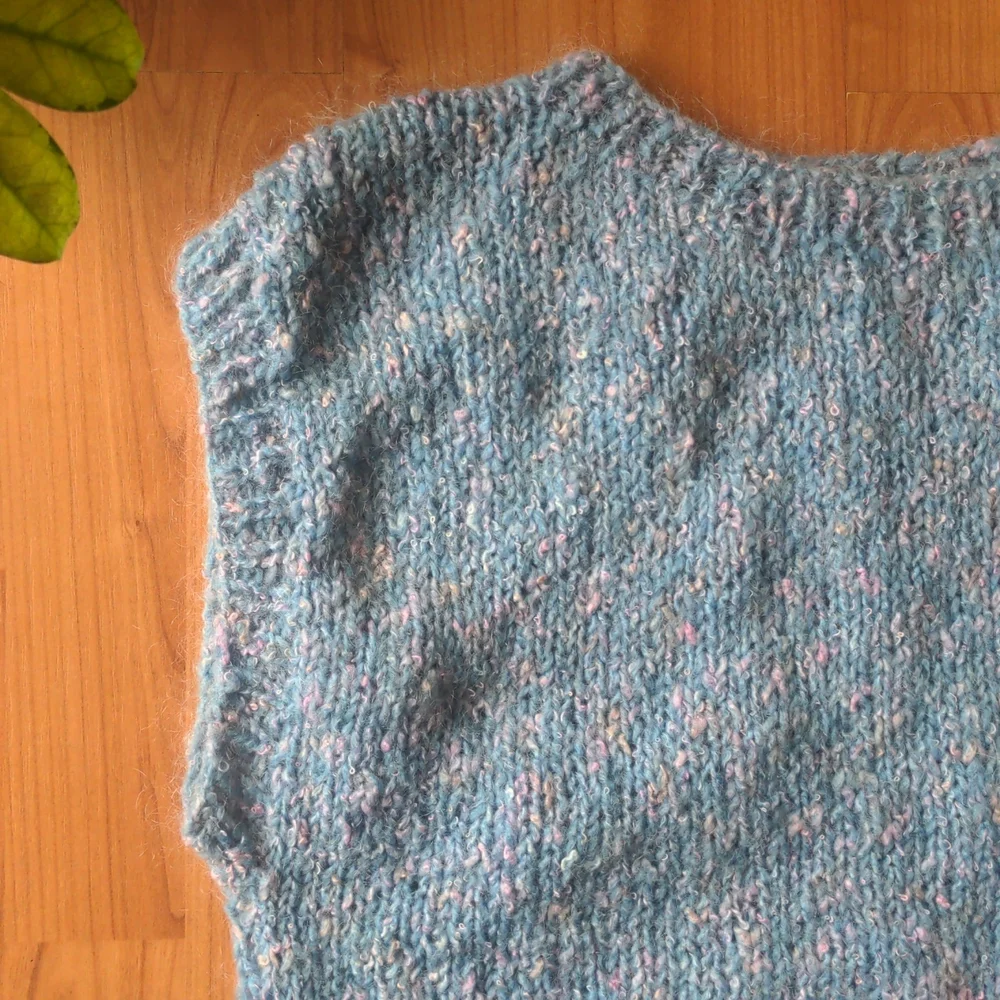 Handmade sweater tunic - Picture 2 of 5